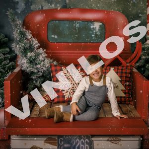 Vinilos Camioneta Navidad